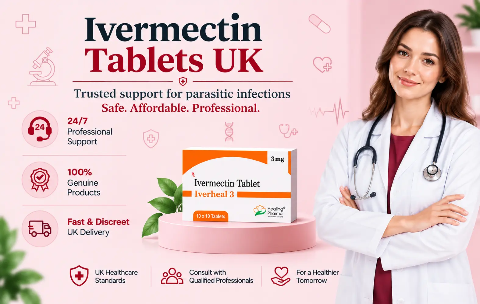 Buy Ivermectin UK - Ivermectin Tablets UK – Ivermectin 3 mg prescription treatment